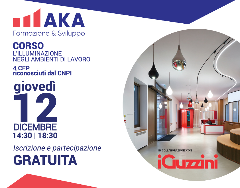 Corso Gratuito 4 Cfp L Illuminazione Negli Ambienti Di Lavoro Aka Formazione